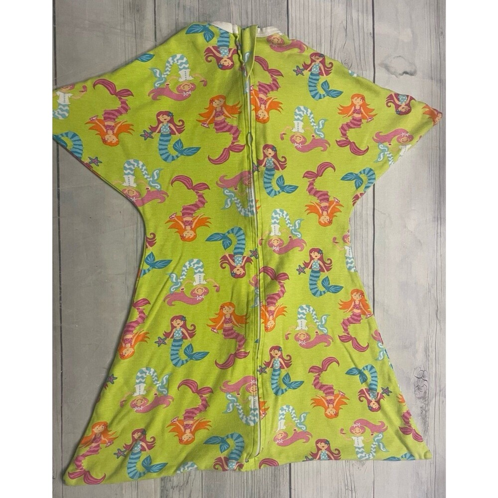 Zipadee-Zip Mermaid Transition Baby Girl Swaddle, Size Small, Size 4-8 months